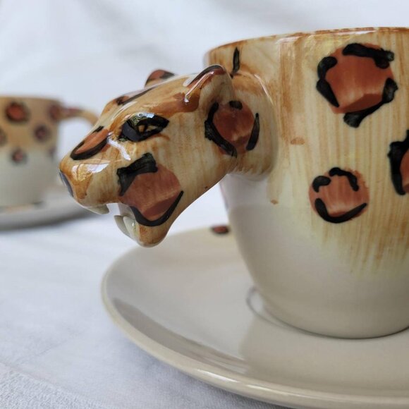 Leopard teaset - Picture 6 of 9